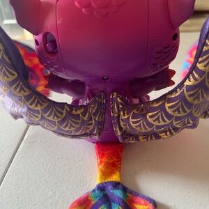FurReal Moodwings Interactive Baby Dragon Light up Talking Tested Working